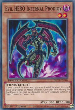Evil HERO Infernal Prodigy - SGX3 - Common - comprar online