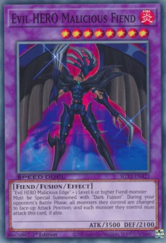 Evil HERO Malicious Fiend - SGX3 - Common - comprar online