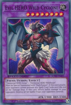 Evil HERO Wild Cyclone - SGX3 - Common - comprar online