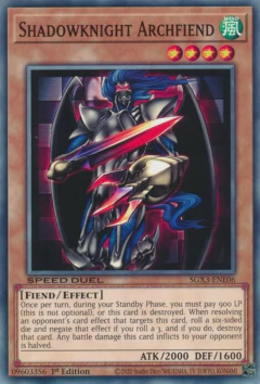 Shadowknight Archfiend - SGX3 - Common - comprar online