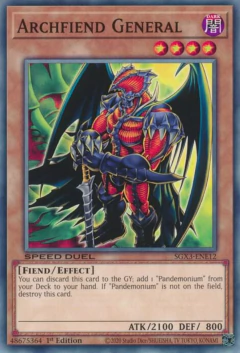 Archfiend General - SGX3 - Common - comprar online