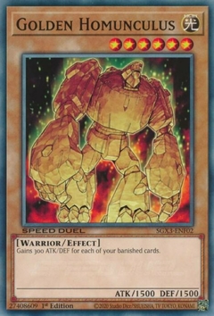 Golden Homunculus - SGX3 - Common - comprar online