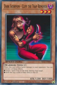Dark Scorpion - Cliff the Trap Remover - SGX3 - Common - comprar online