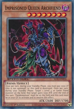 Imprisoned Queen Archfiend - SGX3 - Common - comprar online