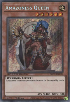 Amazoness Queen - SGX3 - Secret Rare - comprar online