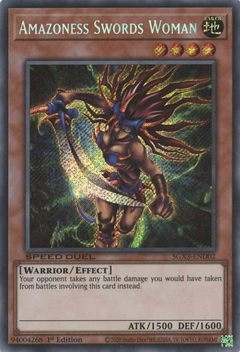 Amazoness Swords Woman - SGX3 - Secret Rare - comprar online