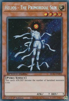 Helios - The Primordial Sun - SGX3 - Secret Rare - comprar online
