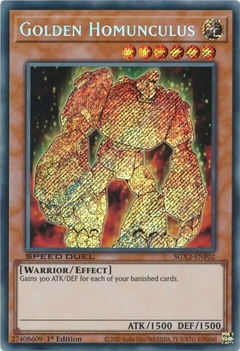 Golden Homunculus - SGX3 - Secret Rare - comprar online