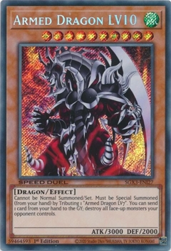 Armed Dragon LV10 - SGX3 - Secret Rare - comprar online