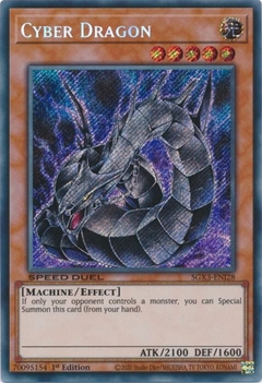 Cyber Dragon (Black) - SGX3 - Secret Rare - comprar online