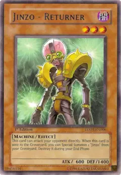 Jinzo - Returner - LODT - Rare
