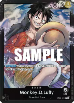 Monkey.D.Luffy - ST08-001 - L