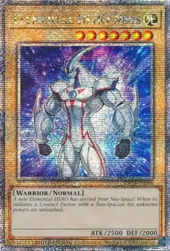 Elemental HERO Neos - TN23 - Quarter Century Secret Rare