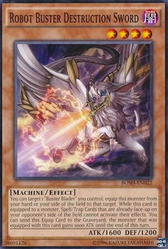 Robot Buster Destruction Sword - BOSH - Common