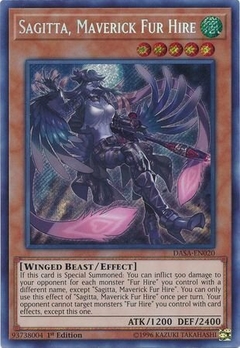 Sagitta, Maverick Fur Hire - DASA - Secret Rare