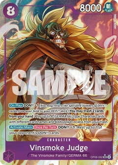 Vinsmoke Judge (Parallel) - OP06-062 - SR - comprar online