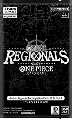 Online Regional Participation Pack 2024 Vol. 2 - One Piece Promotion Cards (OP-PR) - comprar online
