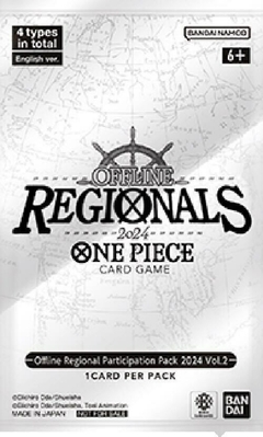 Offline Regional Participation Pack 2024 Vol. 2 - One Piece Promotion Cards (OP-PR) - comprar online