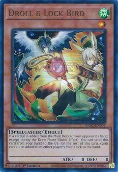 Droll & Lock Bird (Alternate Art) - RA02 - Ultra Rare - comprar online