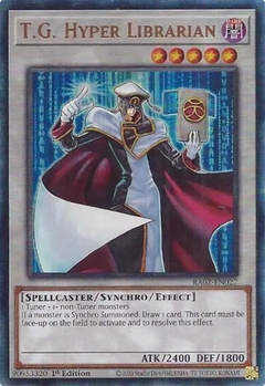 T.G. Hyper Librarian - RA02 - Prismatic Ultimate Rare