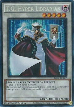 T.G. Hyper Librarian - RA02 - Prismatic Collector's Rare