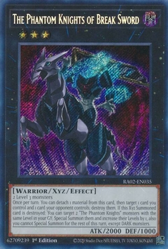 The Phantom Knights of Break Sword - RA02 - Secret Rare