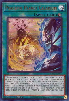 Peaceful Planet Calarium - RA02 - Ultra Rare