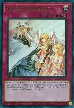 Solemn Warning - RA02 - Ultra Rare