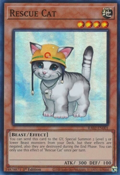 Rescue Cat - RA02 - Super Rare