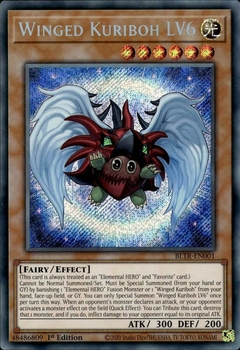 Winged Kuriboh LV6 - BLTR - Secret Rare - comprar online
