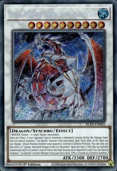 Lancea, Ancestral Dragon of the Ice Mountain - BLTR - Secret Rare - comprar online