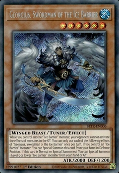Georgius, Swordman of the Ice Barrier - BLTR - Secret Rare - comprar online