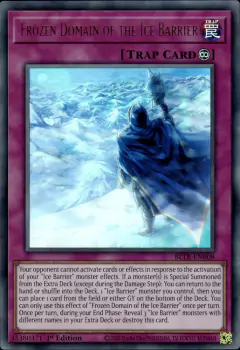 Frozen Domain of the Ice Barrier - BLTR - Ultra Rare