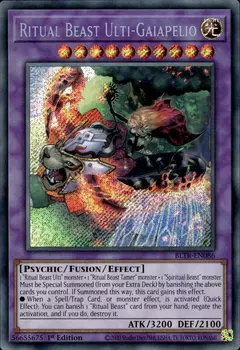 Ritual Beast Ulti-Gaiapelio - BLTR - Secret Rare