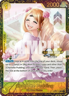 Charlotte Pudding (Championship 2024) (PRIZE CARD!) - OP03-112 - R