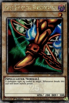 Right Leg of the Forbidden One - MP24 - Quarter Century Secret Rare