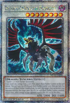 Black-Winged Dragon - MP24 - Quarter Century Secret Rare