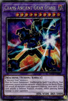 Chaos Ancient Gear Giant - MP24 - Quarter Century Secret Rare