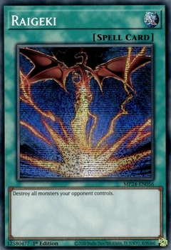 Raigeki (Alternate Art) - MP24 - Prismatic Secret Rare