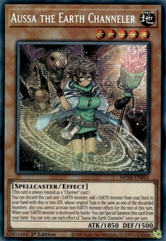 Aussa the Earth Channeler - MP24 - Prismatic Secret Rare