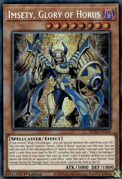 Imsety, Glory of Horus - MP24 - Prismatic Secret Rare