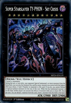 Super Starslayer TY-PHON - Sky Crisis - MP24 - Prismatic Secret Rare