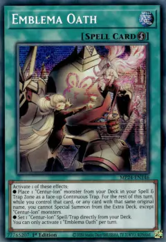 Emblema Oath - MP24 - Prismatic Secret Rare