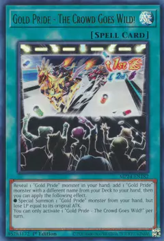 Gold Pride - The Crowd Goes Wild! - MP24 - Ultra Rare