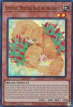 Kittytail, Mystical Beast of the Forest - MP24 - Ultra Rare