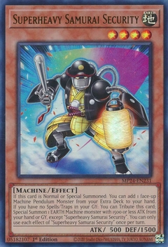 Superheavy Samurai Security - MP24 - Ultra Rare