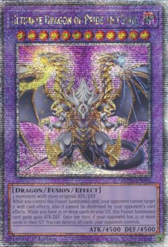 Ultimate Dragon of Pride and Soul - ROTA - Quarter Century Secret Rare