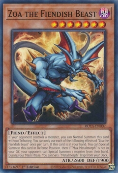 Zoa the Fiendish Beast - ROTA - Common