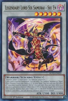 Legendary Lord Six Samurai - Shi En - ROTA - Ultra Rare
