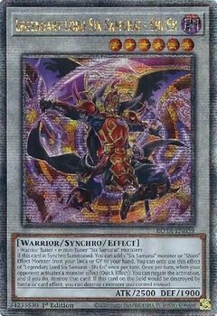 Legendary Lord Six Samurai - Shi En - ROTA - Quarter Century Secret Rare - comprar online